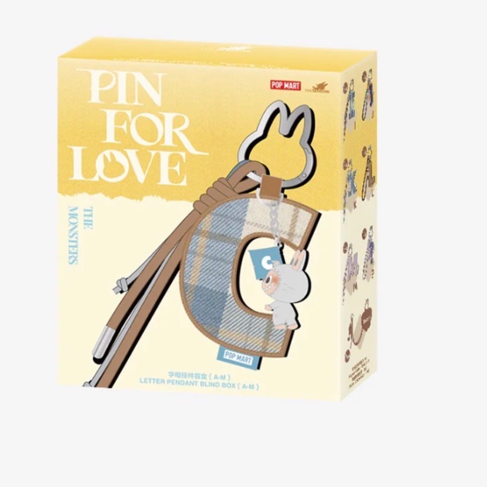 Pin for Love Letter Pendant- Letter Z